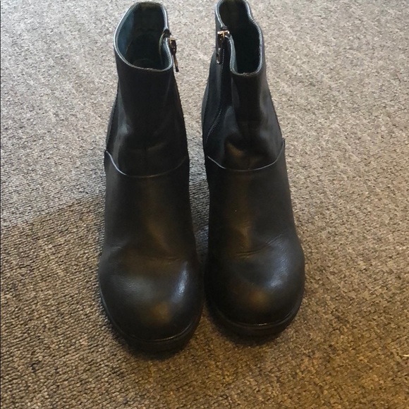 Tom Tailor Black Boots - Picture 2 of 3